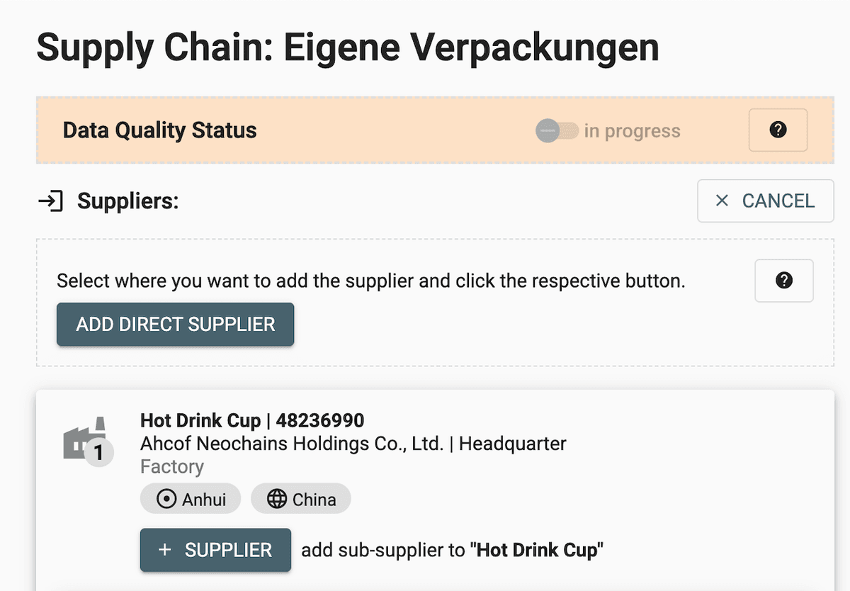 Bring your suppliers on board
